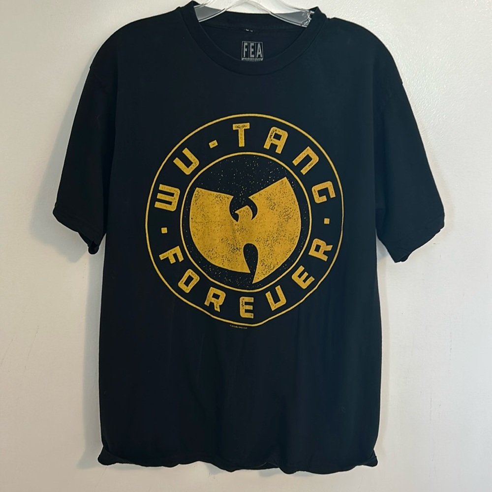 Wu-Tang Forever Black T-Shirt. 100% Cotton Size Large